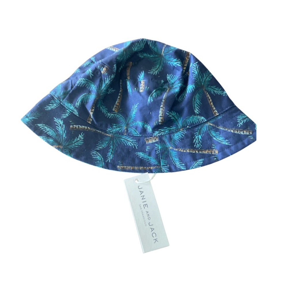 Janie and Jack palm tree print bucket hat